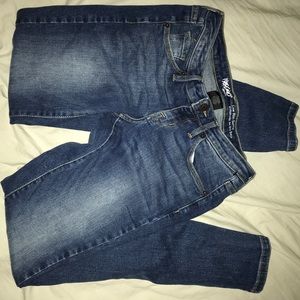 Size 4 Low Rise Skinny Dark Blue Jeans